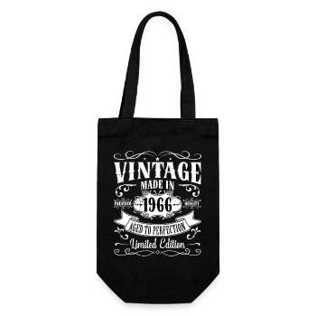 Millésime 1966 vieilli à la perfection - Sac à bouteille - noir - Devant