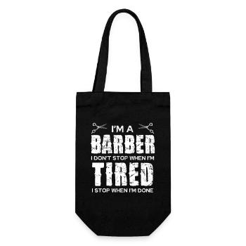 Barber Spirit: Don't Stop When Tired - Sac à bouteille - noir - Devant