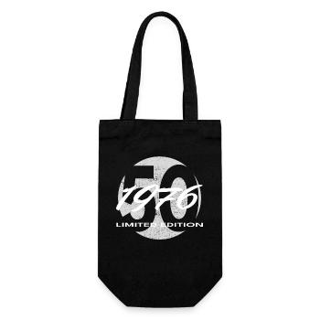 50e anniversaire 1976 cadeau pour hommes et femmes - Sac à bouteille - noir - Devant