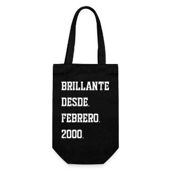 Anniversaires : février 2000 - Sac à bouteille - noir - Devant