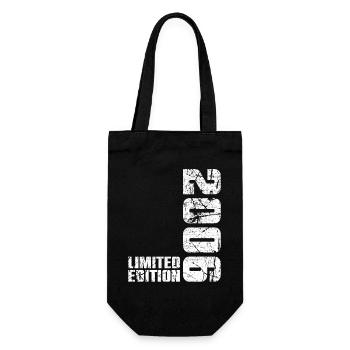 20. Geburtstag Junge Mädchen 20 Jahre alt 2006 Geschenk - Geschenkbeutel für Flaschen - Schwarz - Vorne