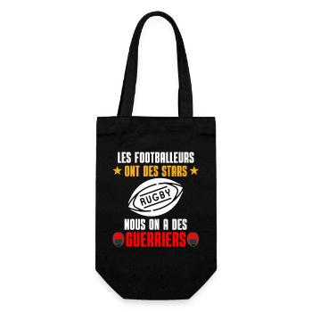 Rugby Guerriers vs Stars - Sac à bouteille - noir - Devant