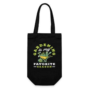 Saison préférée du jardinage Jardinier drôle - Sac à bouteille - noir - Devant
