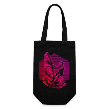 La planche à voile en résumé - Sac à bouteille - noir - Devant