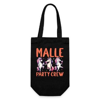 Équipe de fête Malle : Unicorn Mallorca Holidays - Sac à bouteille - noir - Devant