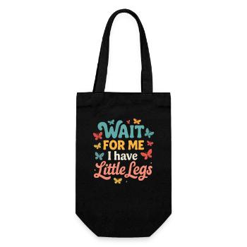 Cute Saying Humor Meme Funny Gift Idea - Gift Bag for Bottles - black - Front