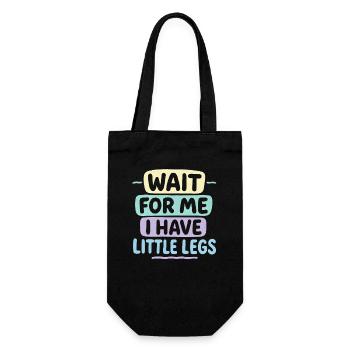 Cute Saying Humor Meme Funny Gift Idea - Gift Bag for Bottles - black - Front