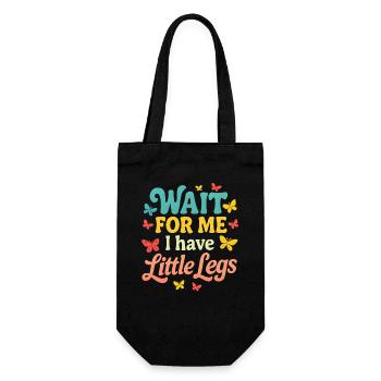 Cute Saying Humor Meme Funny Gift Idea - Gift Bag for Bottles - black - Front