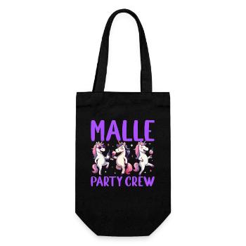 Équipe de fête de malle Fête Licorne Fête de Malle - Sac à bouteille - noir - Devant