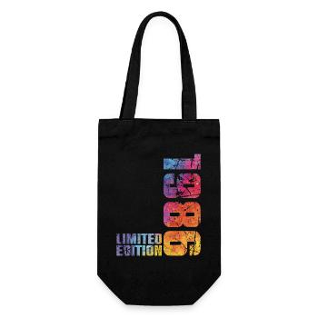 40. Jubiläum Mann Frau 40 Jahre 1986 Geschenk - Geschenkbeutel für Flaschen - Schwarz - Vorne