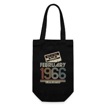 Best of February 1966 Kassette | Limited Edition - Geschenkbeutel für Flaschen - Schwarz - Vorne