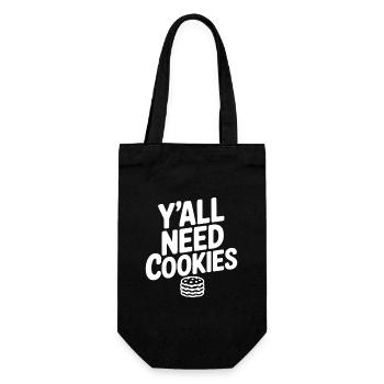 Y'all Need Cookies - Gift Bag for Bottles - black - Front