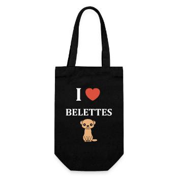 J’adore Belette - Sac à bouteille - noir - Devant
