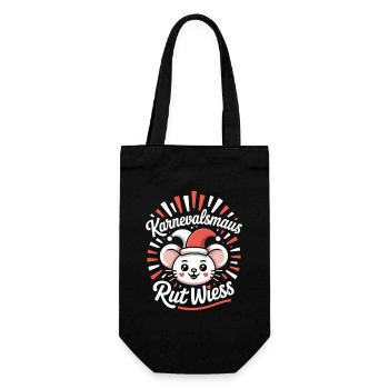 Carnival Mouse Rut Wiess Cologne Cologne Cologne Carnival Mouse - Gift Bag for Bottles - black - Front