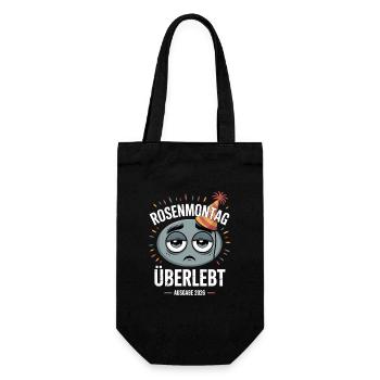 Shrove Monday survives edition 2026 Carnival - Gift Bag for Bottles - black - Front