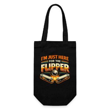 Joueur de flipper ici pour le joueur de flipper - Sac à bouteille - noir - Devant