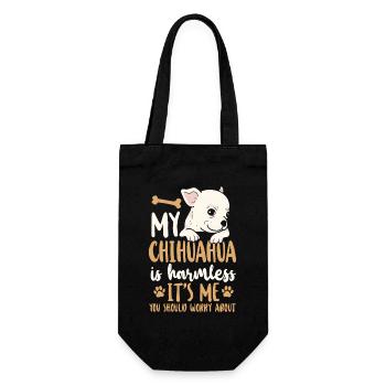 Chihuahua Chihuahueño My Chihuahua - Gift Bag for Bottles - black - Front