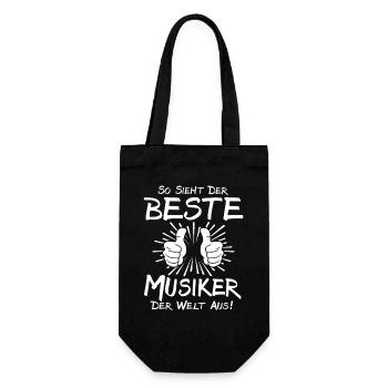 Meilleur Musicien - Sac à bouteille - noir - Devant