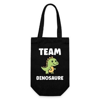 Équipe Dinosaure Cartoon - Sac à bouteille - noir - Devant