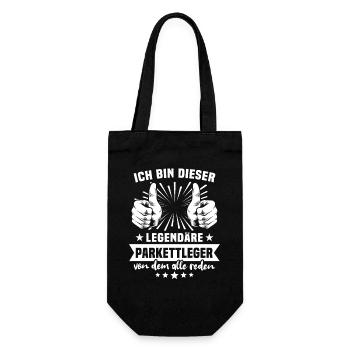 Parquet Layer Legend - Gift Bag for Bottles - black - Front