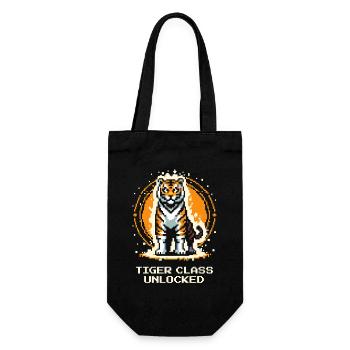 Tiger Class Unlocked | Tigerpower - Gift Bag for Bottles - black - Front