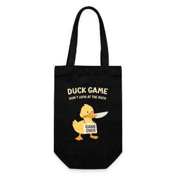 Jeu des canards : Fin du jeu Bouclier - Sac à bouteille - noir - Devant