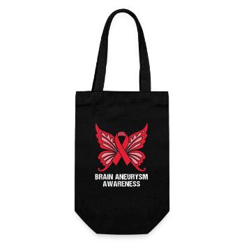 Aneurysm Brain - Gift Bag for Bottles - black - Front