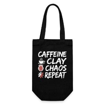 Conception Répétition de Caféine Clay Chaos - Sac à bouteille - noir - Devant