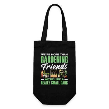 Amis jardiniers Petit Gang Jardinier drôle - Sac à bouteille - noir - Devant