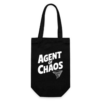 Agent of Chaos - Gift Bag for Bottles - black - Front
