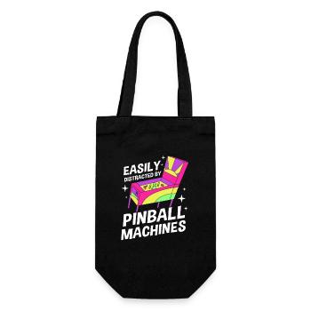 Flipper Pinball - Gift Bag for Bottles - black - Front