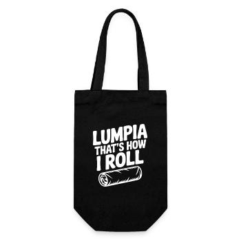 Lumpia C’est comme ça que je roule - Sac à bouteille - noir - Devant