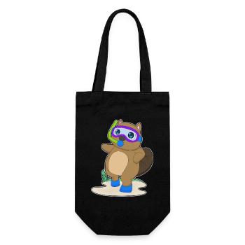 Plongée en apnéa avec plongeur de castor - Sac à bouteille - noir - Devant