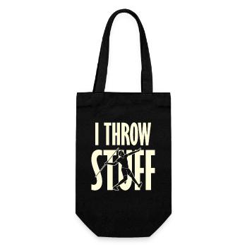 I Throw Stick Sport Tee - Gift Bag for Bottles - black - Front