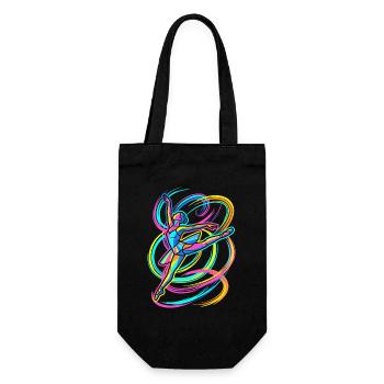 Ballerina Dance - Gift Bag for Bottles - black - Front