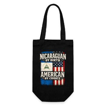 Nicaragua Nicaragic - Gift Bag for Bottles - black - Front