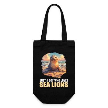 Lions de mer Lion de mer - Sac à bouteille - noir - Devant