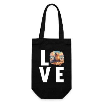 Sea Lions Sea Lion - Gift Bag for Bottles - black - Front
