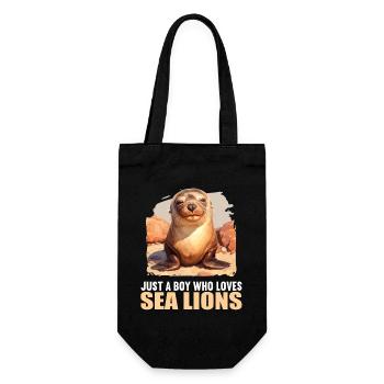 Lions de mer Lion de mer - Sac à bouteille - noir - Devant