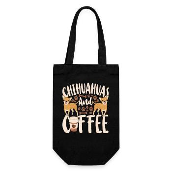 Café Chihuahua Chihuahua - Sac à bouteille - noir - Devant