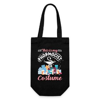 This Is My Apothecary Costume Pharmacy Tech - Gift Bag for Bottles - black - Front