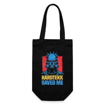 Hardtekk Tekke East Germany - Gift Bag for Bottles - black - Front