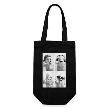Maïs - Sac à bouteille - noir - Devant