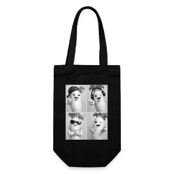 Radis Daikon - Sac à bouteille - noir - Devant