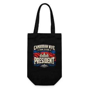 Cambodge Cambodgiens - Sac à bouteille - noir - Devant