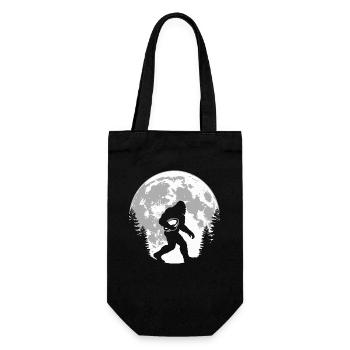 Joueur de rugby Bigfoot Moon - Sac à bouteille - noir - Devant