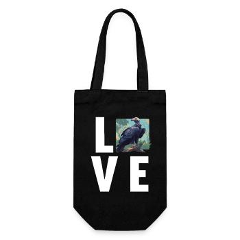 Vulture - Gift Bag for Bottles - black - Front