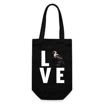 Vulture - Gift Bag for Bottles - black - Front