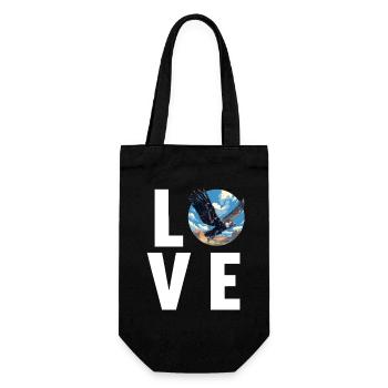 Vulture - Gift Bag for Bottles - black - Front