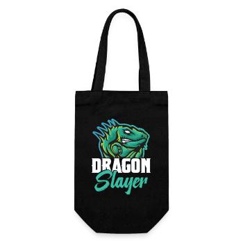 Équipement de chasse aux reptiles Chasseur de dragons Iguane lézard - Sac à bouteille - noir - Devant